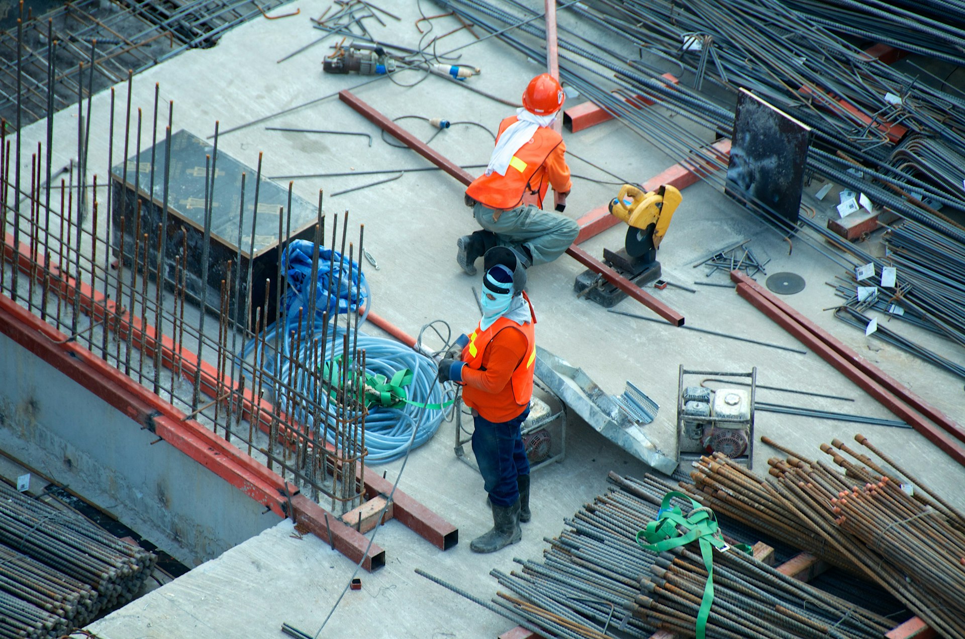 Structural framing and concrete work